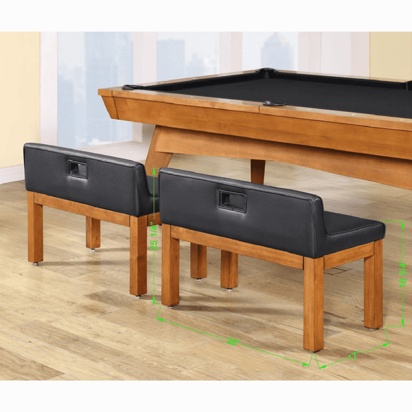 Playcraft Copenhagen 8' Slate Pool Table-Billiard Tables-Playcraft-No Thank You-No Thank You-No Thank You-Game Room Shop