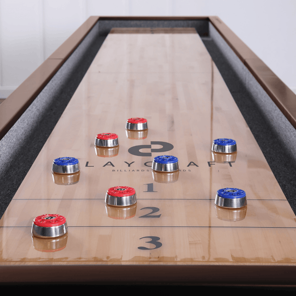 Playcraft Genoa Pro-Style Shuffleboard Table-Shuffleboards-Playcraft-12'-No Thank You-Game Room Shop