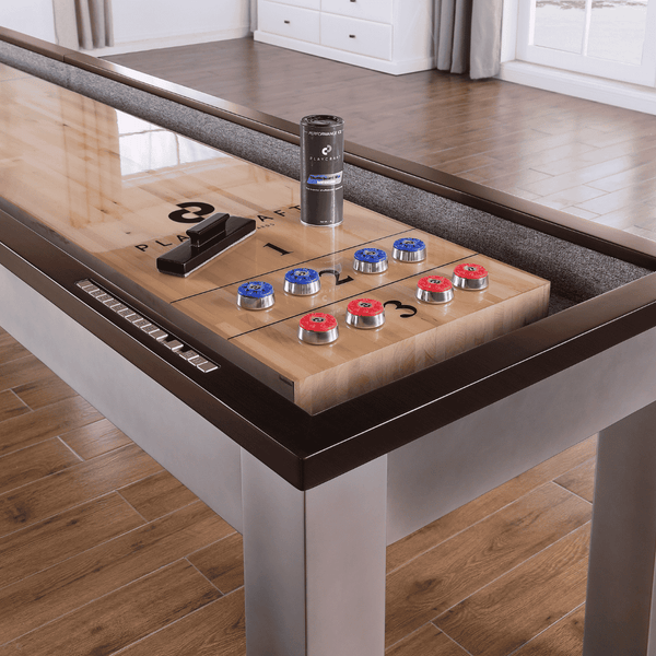 Playcraft Genoa Pro-Style Shuffleboard Table-Shuffleboards-Playcraft-12'-No Thank You-Game Room Shop
