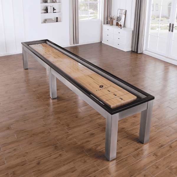 Playcraft Monaco Pro-Style Shuffleboard Table-Shuffleboards-Playcraft-12'-No Thank You-No Thank You-Game Room Shop