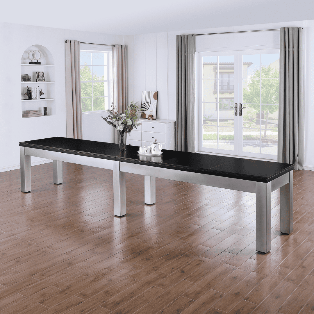 Playcraft Monaco Pro-Style Shuffleboard Table-Shuffleboards-Playcraft-12'-Yes-No Thank You-Game Room Shop