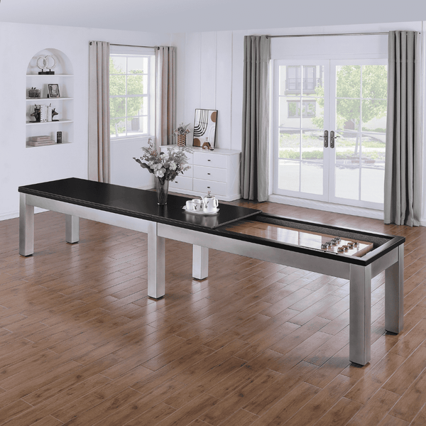 Playcraft Monaco Pro-Style Shuffleboard Table-Shuffleboards-Playcraft-12'-No Thank You-No Thank You-Game Room Shop