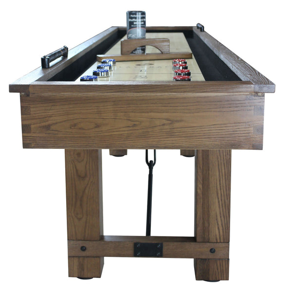Playcraft Montauk Shuffleboard Table-Shuffleboards-Playcraft-9' Length-Whitewash-Game Room Shop