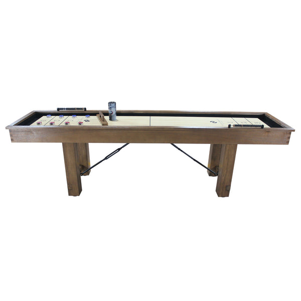 Playcraft Montauk Shuffleboard Table-Shuffleboards-Playcraft-9' Length-Whitewash-Game Room Shop