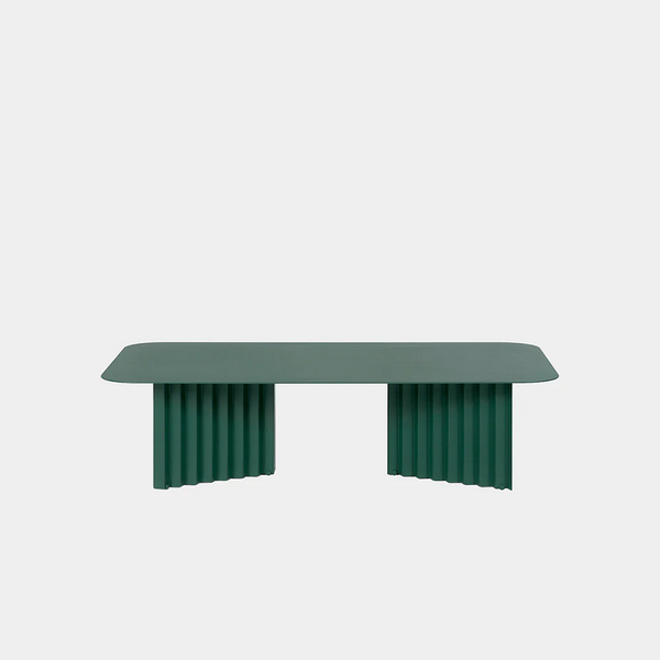 RS Barcelona Plec Table-Furniture-RS Barcelona-LARGE-STEEL-WHITE-Game Room Shop