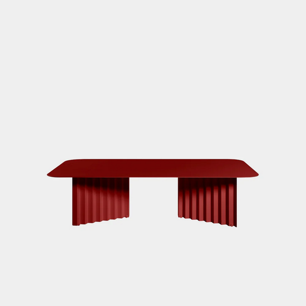 RS Barcelona Plec Table-Furniture-RS Barcelona-LARGE-STEEL-BORDEAUX-Game Room Shop