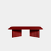 RS Barcelona Plec Table-Furniture-RS Barcelona-LARGE-STEEL-BORDEAUX-Game Room Shop