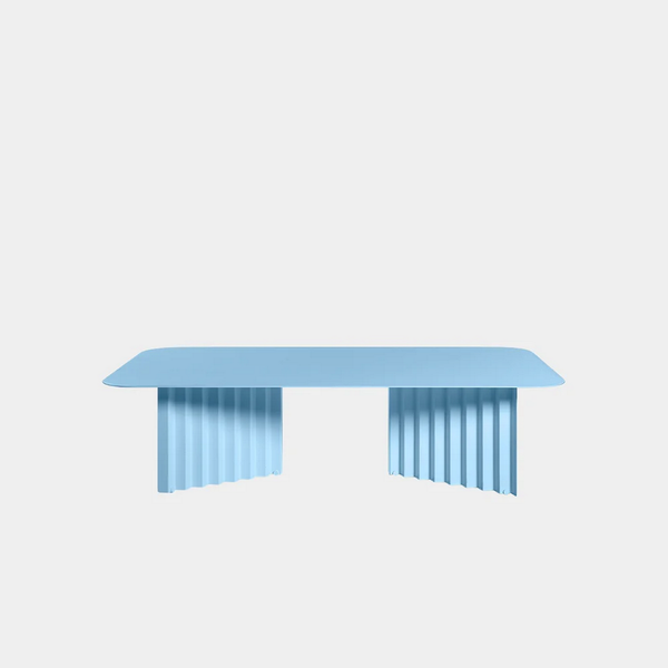 RS Barcelona Plec Table-Furniture-RS Barcelona-LARGE-STEEL-COOL BLUE-Game Room Shop