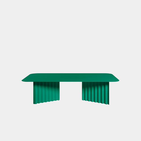 RS Barcelona Plec Table-Furniture-RS Barcelona-LARGE-STEEL-EMERALD GREEN-Game Room Shop