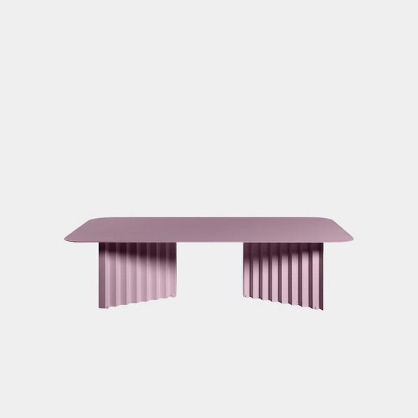 RS Barcelona Plec Table-Furniture-RS Barcelona-LARGE-STEEL-PASTEL VIOLET-Game Room Shop