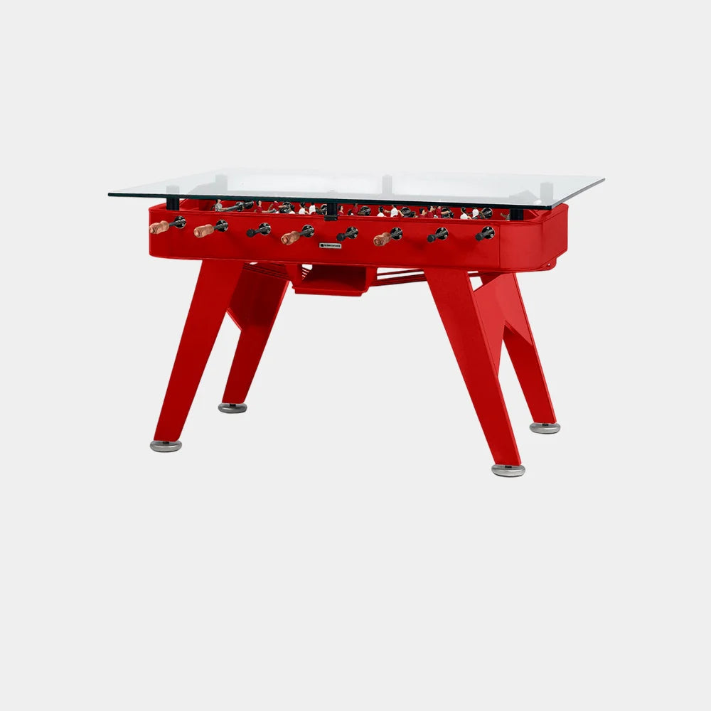 RS Barcelona RS2 Dining Foosball Table-Foosball Table-RS Barcelona-Rectangular-Iron (Good for Indoor Use)-Bordeaux (MTO)-Game Room Shop