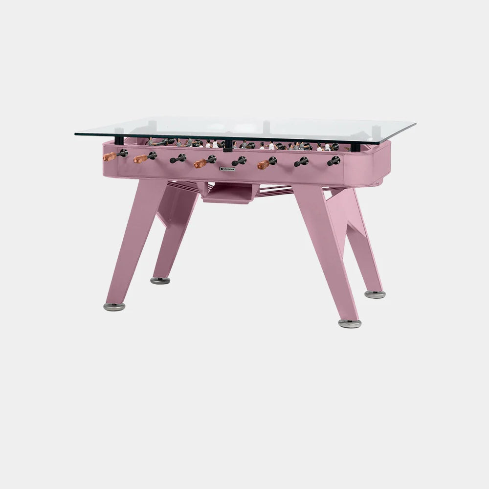 RS Barcelona RS2 Dining Foosball Table-Foosball Table-RS Barcelona-Rectangular-Iron (Good for Indoor Use)-Pastel Violet (MTO)-Game Room Shop