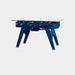 RS Barcelona RS2 Dining Foosball Table-Foosball Table-RS Barcelona-Rectangular-Iron (Good for Indoor Use)-Steel Blue (MTO)-Game Room Shop