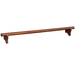 RAM Game Room Foot Rail for DBAR60-Poker & Game Tables-RAM Game Room-FR60 Chestnut-Game Room Shop