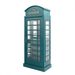 RAM Game Room Old English Telephone Booth Bar Cabinet in Green-Bars & Cabinets-RAM Game Room-Game Room Shop