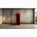 RAM Game Room Old English Telephone Booth Floor Cue Rack in Black-Pool Cue Racks & Holders-RAM Game Room-Game Room Shop
