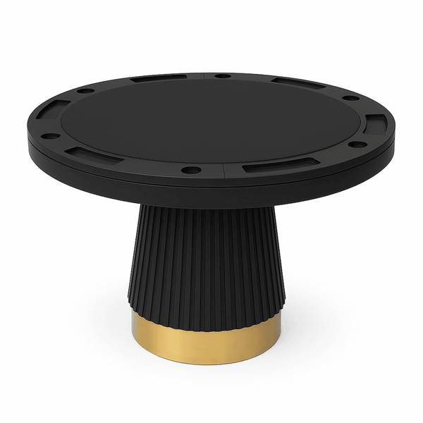 RAM Game Room Prohibition Series 48" 2-in-1 Poker Table-Poker & Game Tables-RAM Game Room-Black-Game Room Shop