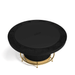 RAM Game Room Prohibition Series 60" Poker Table-Poker & Game Tables-Game Room Shop-Black-No-Game Room Shop