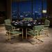 RAM Game Room Prohibition Series 60" Poker Table-Poker & Game Tables-Game Room Shop-Black-No-Game Room Shop