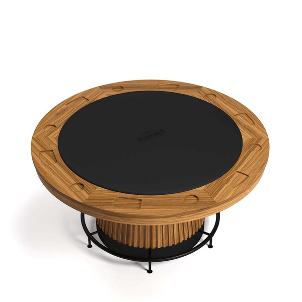 RAM Game Room Prohibition Series 60" Poker Table-Poker & Game Tables-Game Room Shop-Black-No-Game Room Shop