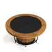 RAM Game Room Prohibition Series 60" Poker Table-Poker & Game Tables-Game Room Shop-Black-No-Game Room Shop