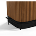 RAM Game Room Prohibition Series 84" Bar Foot Rail-Poker & Game Tables-RAM Game Room-Black-Game Room Shop