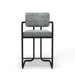 RAM Game Room Prohibition Series Barstool with Arms-Bar Stool-RAM Game Room-Green-Game Room Shop