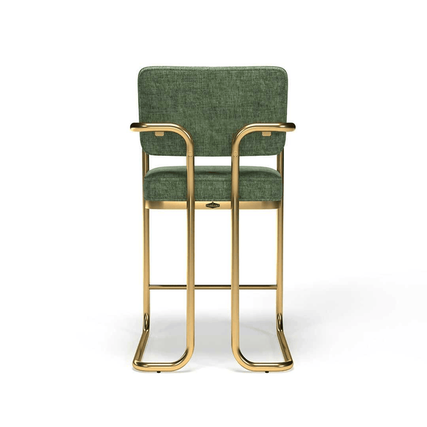 RAM Game Room Prohibition Series Barstool with Arms-Bar Stool-RAM Game Room-Green-Game Room Shop
