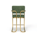 RAM Game Room Prohibition Series Barstool with Arms-Bar Stool-RAM Game Room-Green-Game Room Shop