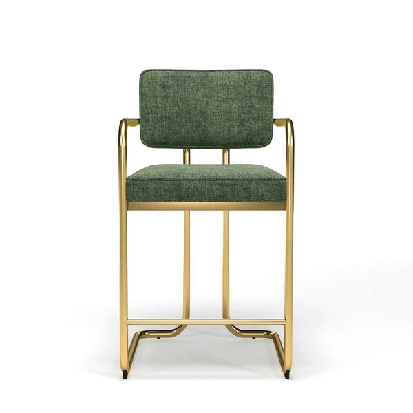 RAM Game Room Prohibition Series Barstool with Arms-Bar Stool-RAM Game Room-Green-Game Room Shop