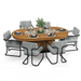 RAM Game Room Prohibition Series Dining Chair-Chairs-RAM Game Room-Green-Game Room Shop