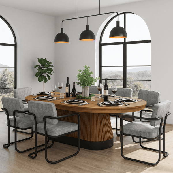 RAM Game Room Prohibition Series Texas Hold'Em Table Dining Top-Dining Top-Game Room Shop-Black-Game Room Shop