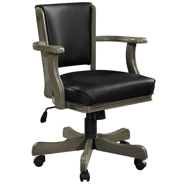 RAM Game Room Swivel Game Chair - Slate-Chairs-RAM Game Room-Game Room Shop