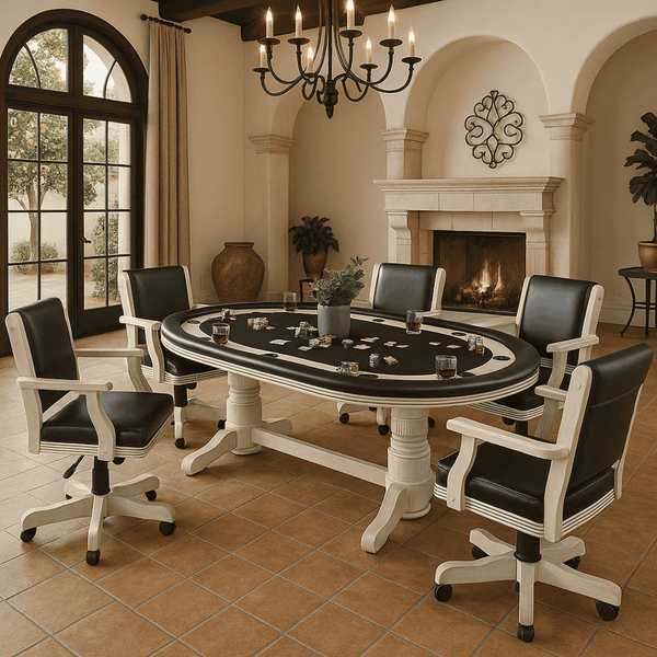 RAM Game Room Swivel Game Chair - Slate-Chairs-RAM Game Room-Game Room Shop