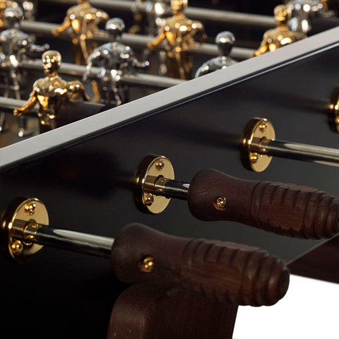 Image of RS Barcelona RS3 Wood Gold Foosball Table-Foosball Table-RS Barcelona-Game Room Shop