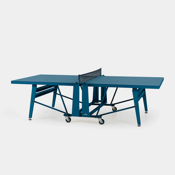 RS Barcelona Folding Monochrome Ping Pong Table-Table Tennis Table-RS Barcelona-White-Game Room Shop