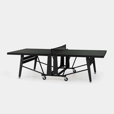 RS Barcelona Folding Monochrome Ping Pong Table-Table Tennis Table-RS Barcelona-Black-Game Room Shop