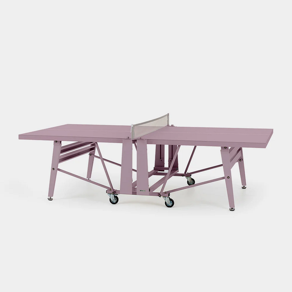 RS Barcelona Folding Monochrome Ping Pong Table-Table Tennis Table-RS Barcelona-Pastel Violet-Game Room Shop