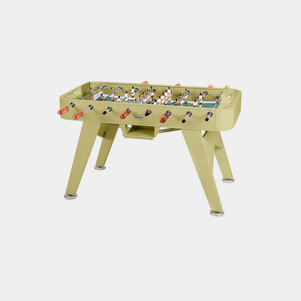 RS Barcelona RS2 Indoor/Outdoor Foosball Table-Foosball Table-RS Barcelona-Iron (Good for Indoor Use)-Green Beige (MTO)-Game Room Shop
