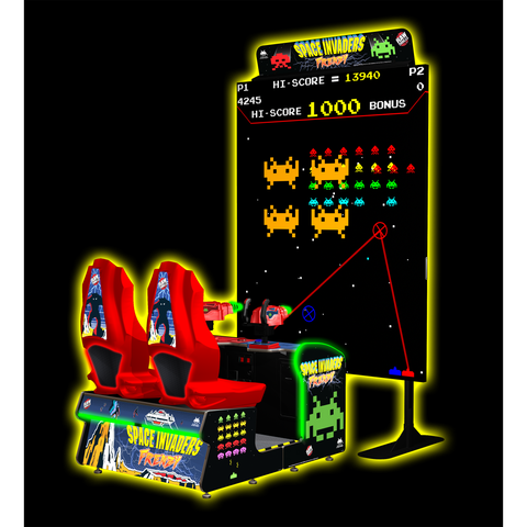 Raw Thrills Space Invaders Frenzy-Arcade Games-Raw Thrills-Game Room Shop