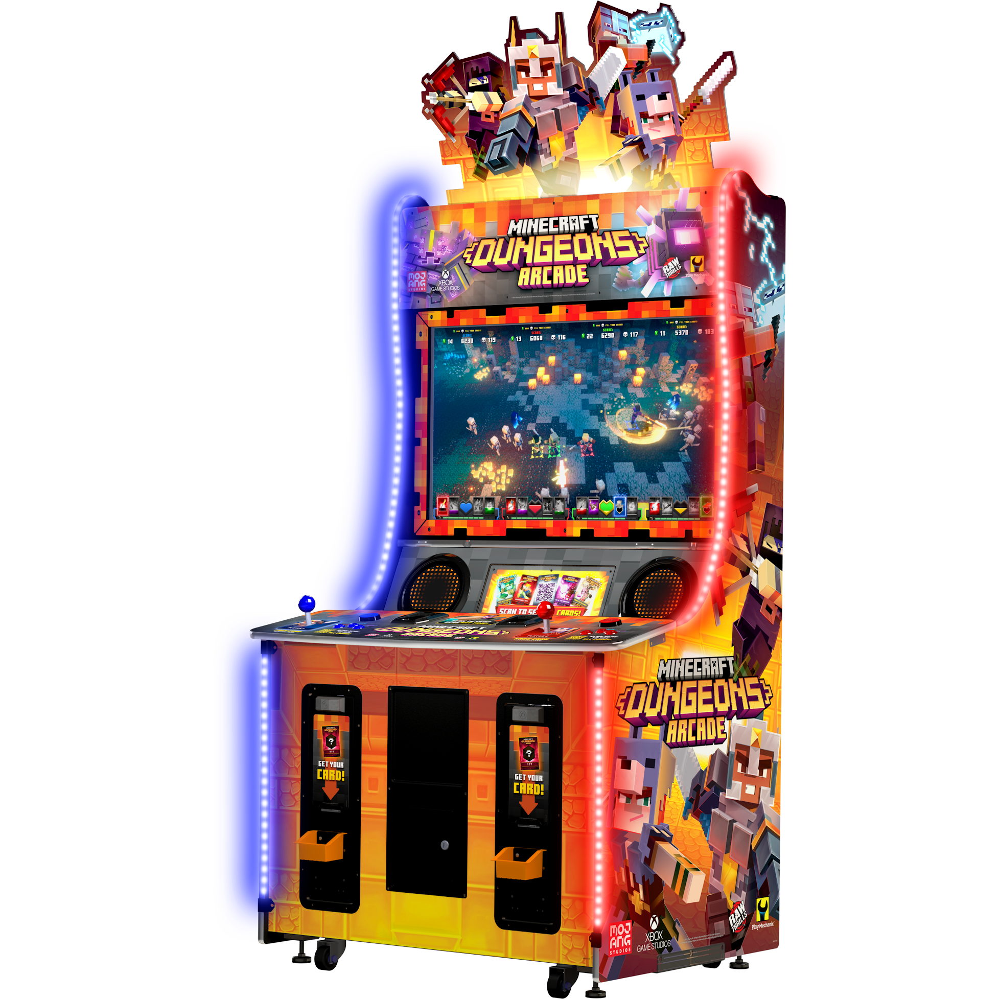 Raw Thrills Minecraft Dungeons Arcade — Game Room Shop