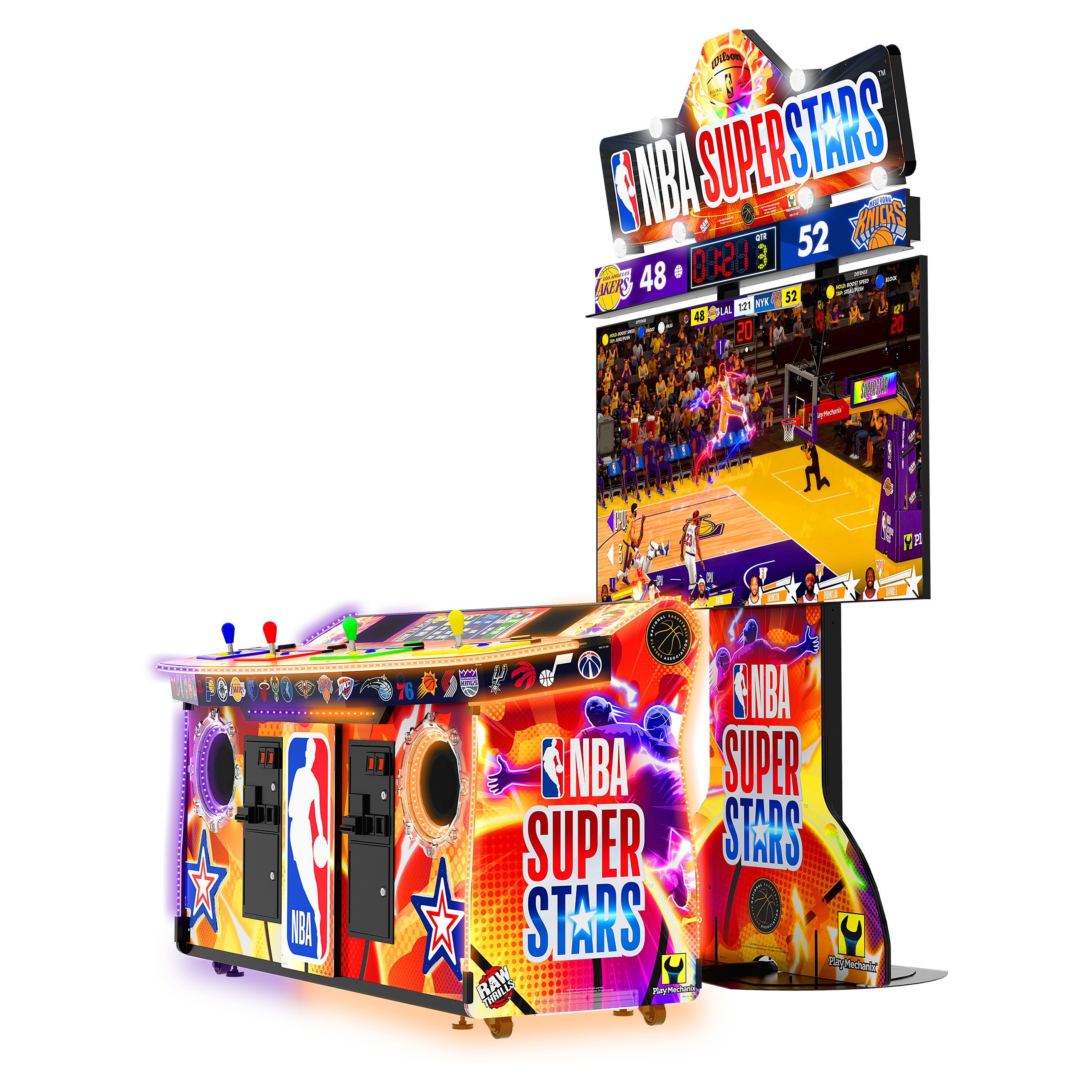 Raw Thrills NBA Superstars-Arcade Games-Raw Thrills-Game Room Shop