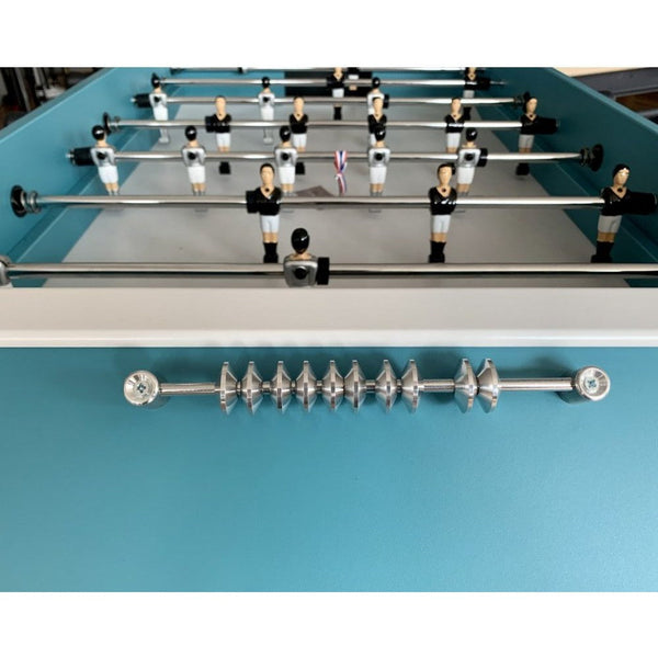 René Pierre Color Turquoise Foosball Table-Foosball Table-Berner Billiards-Game Room Shop