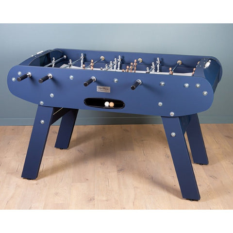 Image of René Pierre Onyx Foosball Table in Marine Blue Matte Finish-Foosball Table-Berner Billiards-Game Room Shop