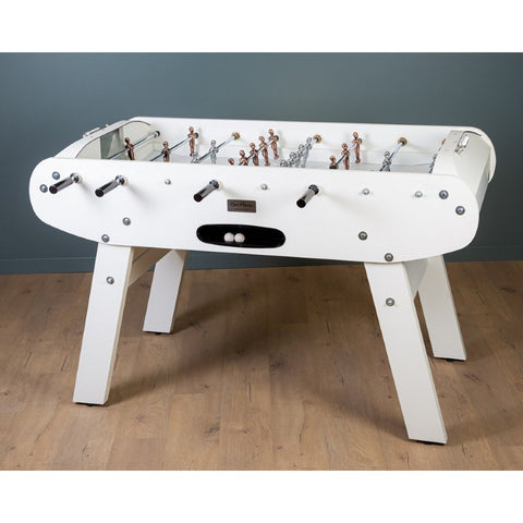 Image of René Pierre Onyx Foosball Table in White Matte Finish-Foosball Table-Berner Billiards-Game Room Shop