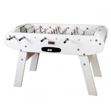 René Pierre Onyx Foosball Table in White Matte Finish-Foosball Table-Berner Billiards-Game Room Shop