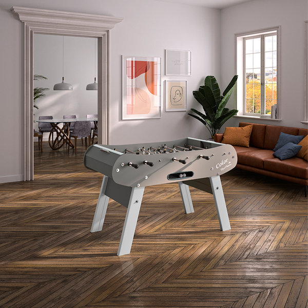 René Pierre Color Taupe Indoor Foosball Table-Foosball Table-Kettler-Game Room Shop