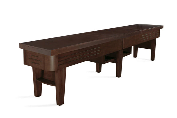 Brunswick Shuffleboard Banquet Top-Shuffleboards-Brunswick-Espresso-12ft Length-Game Room Shop