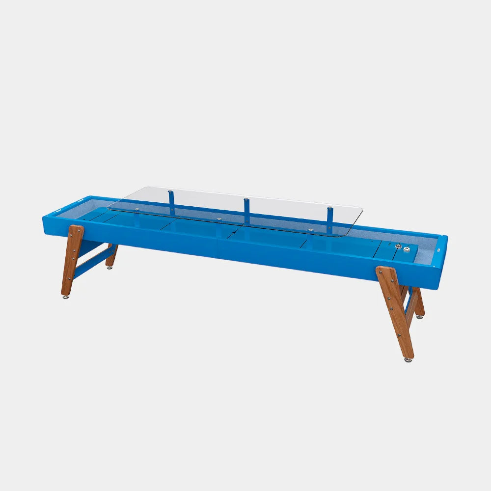 RS Barcelona Track Dining Shuffleboard Table-Shuffleboards-RS Barcelona-9ft Length-Sky Blue (MTO)-Game Room Shop