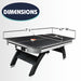 Slap Shot 7' Air Hockey Table-Air Hockey Tables-Freetime Fun-No Thank You-Game Room Shop
